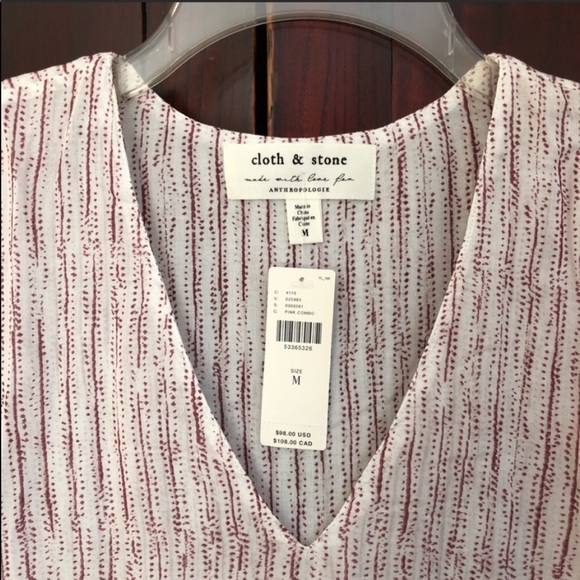 Anthropologie Cloth & Stone Victoria blouse size M - Picture 4 of 4